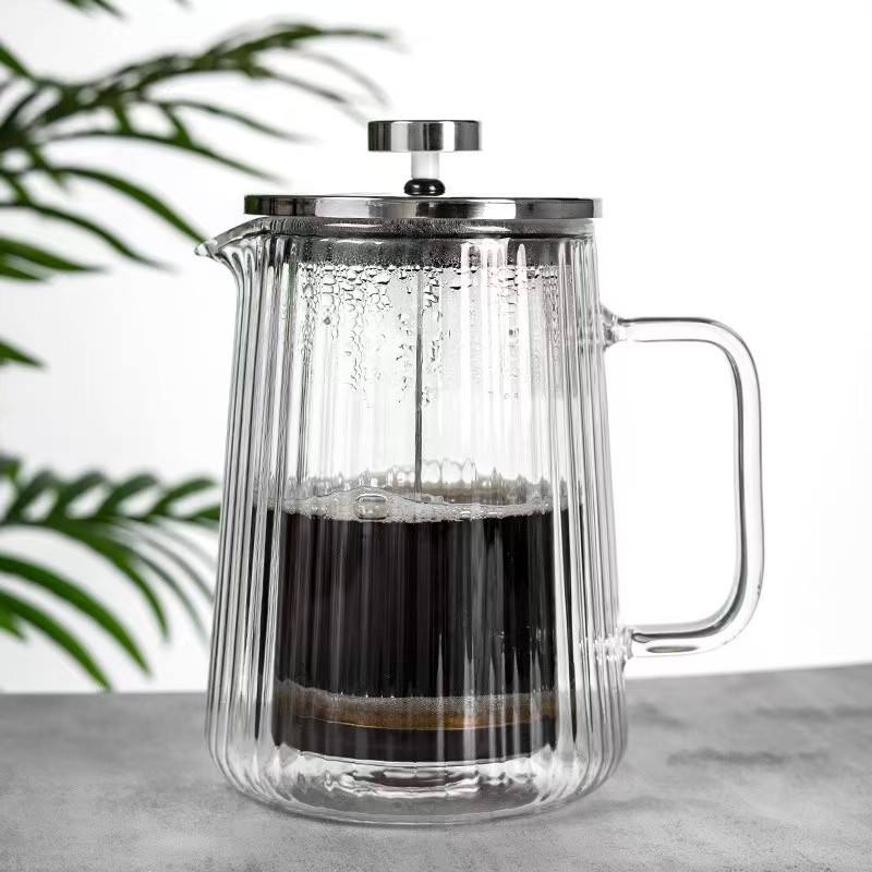 Wildmeet RidgePress Glass French Press Coffee Maker