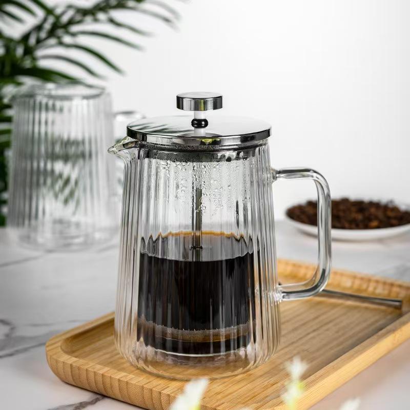 Wildmeet RidgePress Glass French Press Coffee Maker