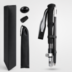 Wildmeet CarbonFold™ 3K Carbon Fiber Folding Trekking Poles – Pair