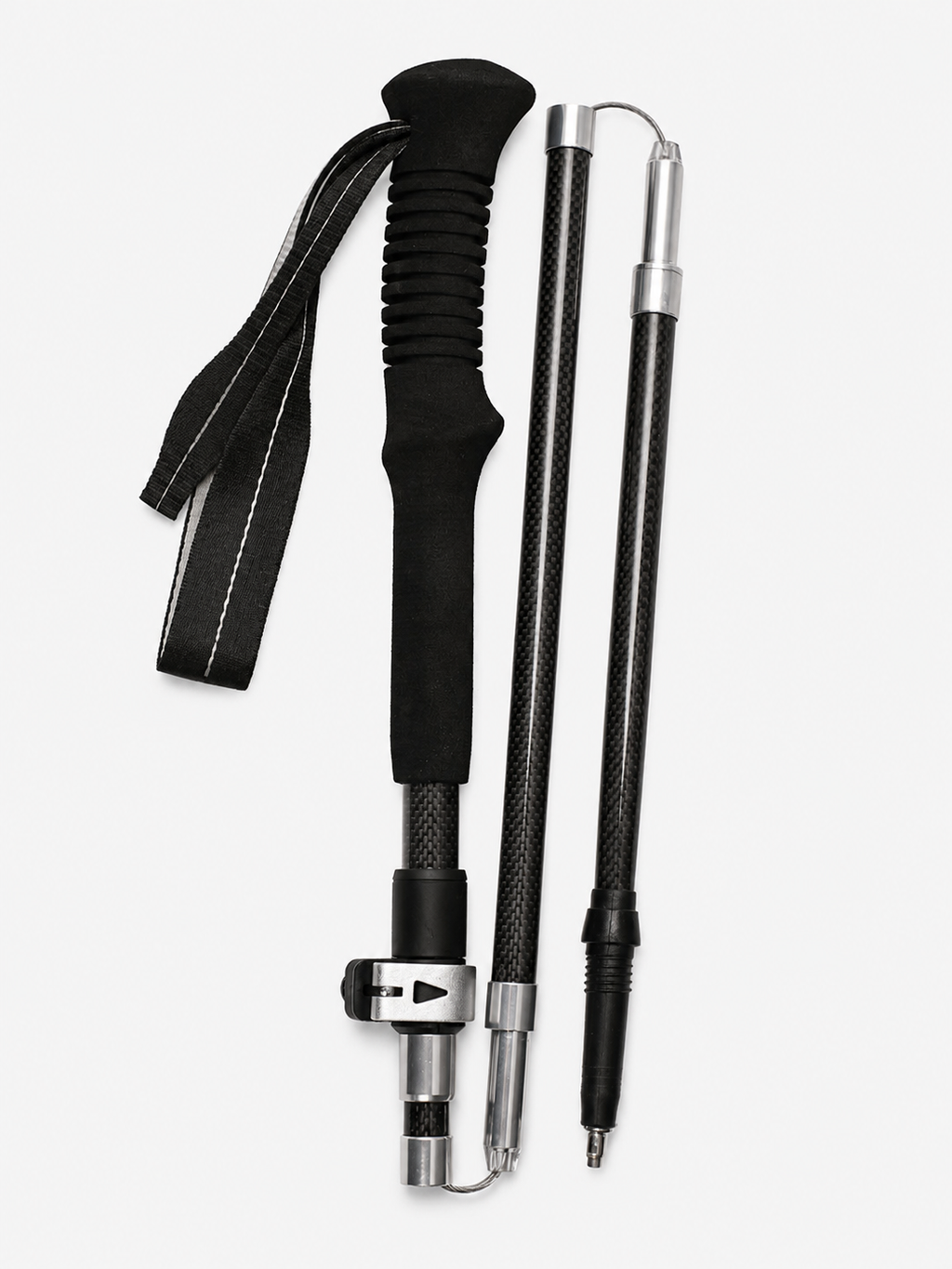 Wildmeet CarbonFold™ 3K Carbon Fiber Folding Trekking Poles – Pair