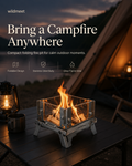 Wildmeet EmberFold™ Portable Fire Pit
