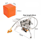 TriFlame Portable 3-Burner Camping Stove | Wildmeet