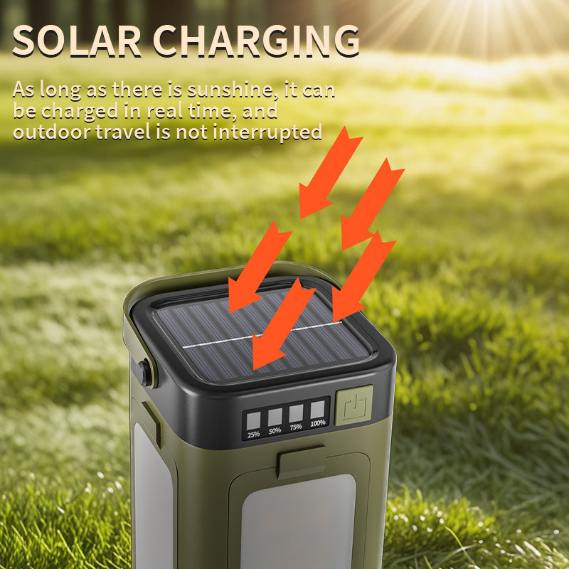 Wildmeet Foldable Solar Camping Lantern