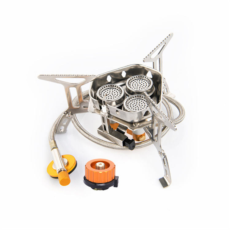 TriFlame Portable 3-Burner Camping Stove | Wildmeet