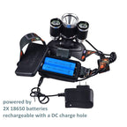 Lightweight Rechargeable LED Headlamp