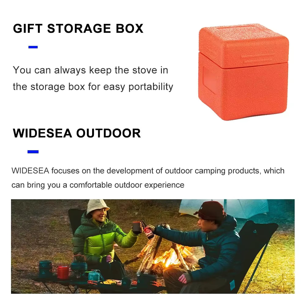 TriFlame Portable 3-Burner Camping Stove | Wildmeet