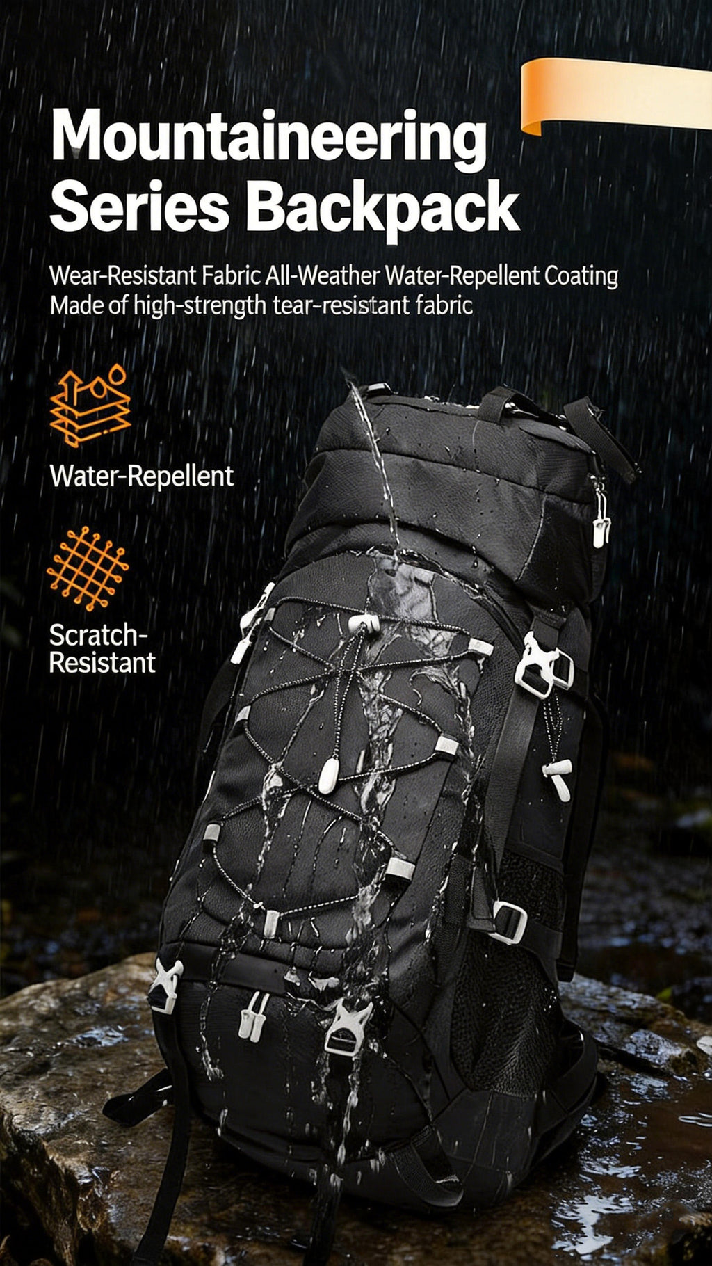 Wildmeet SummitCarry 60L Outdoor Hiking Backpack