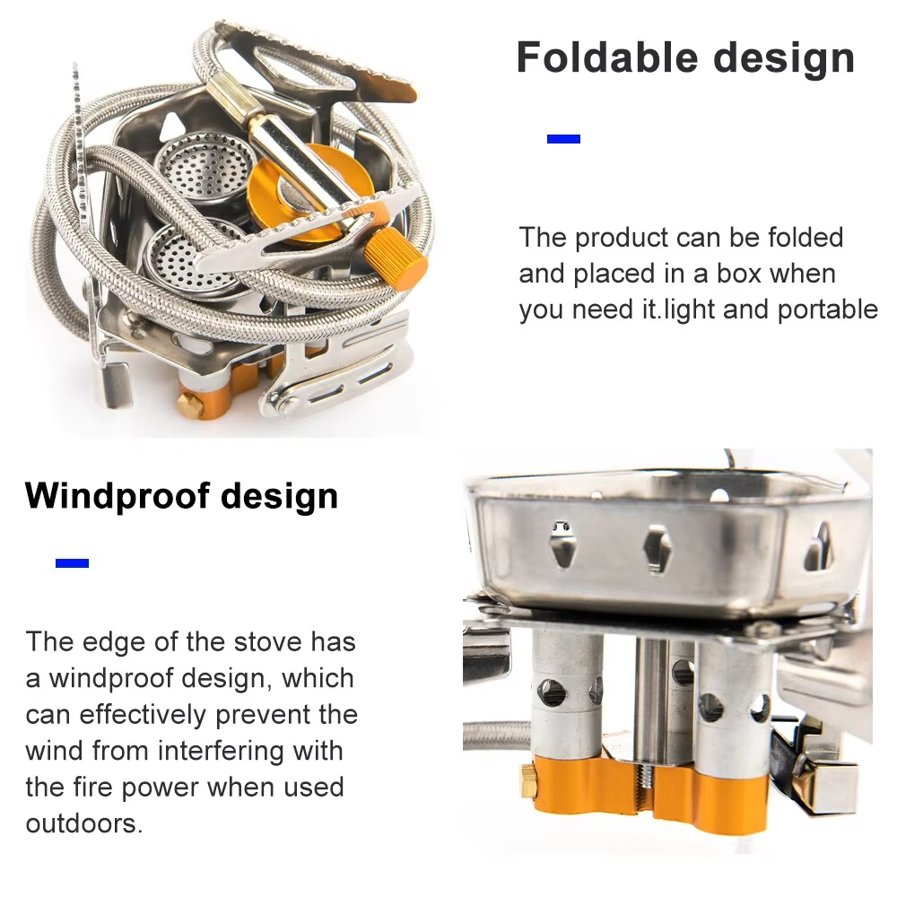 TriFlame Portable 3-Burner Camping Stove | Wildmeet