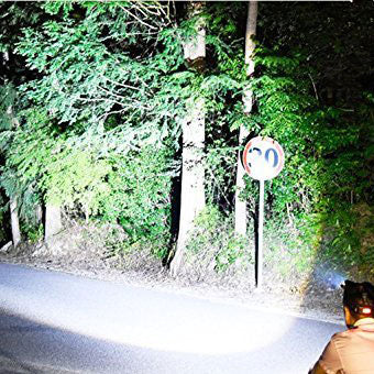 Wildmeet Lightweight Rechargeable LED Headlamp