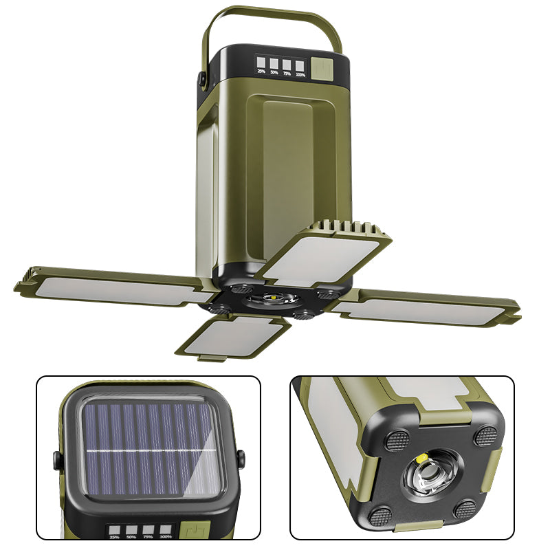 Wildmeet Foldable Solar Camping Lantern