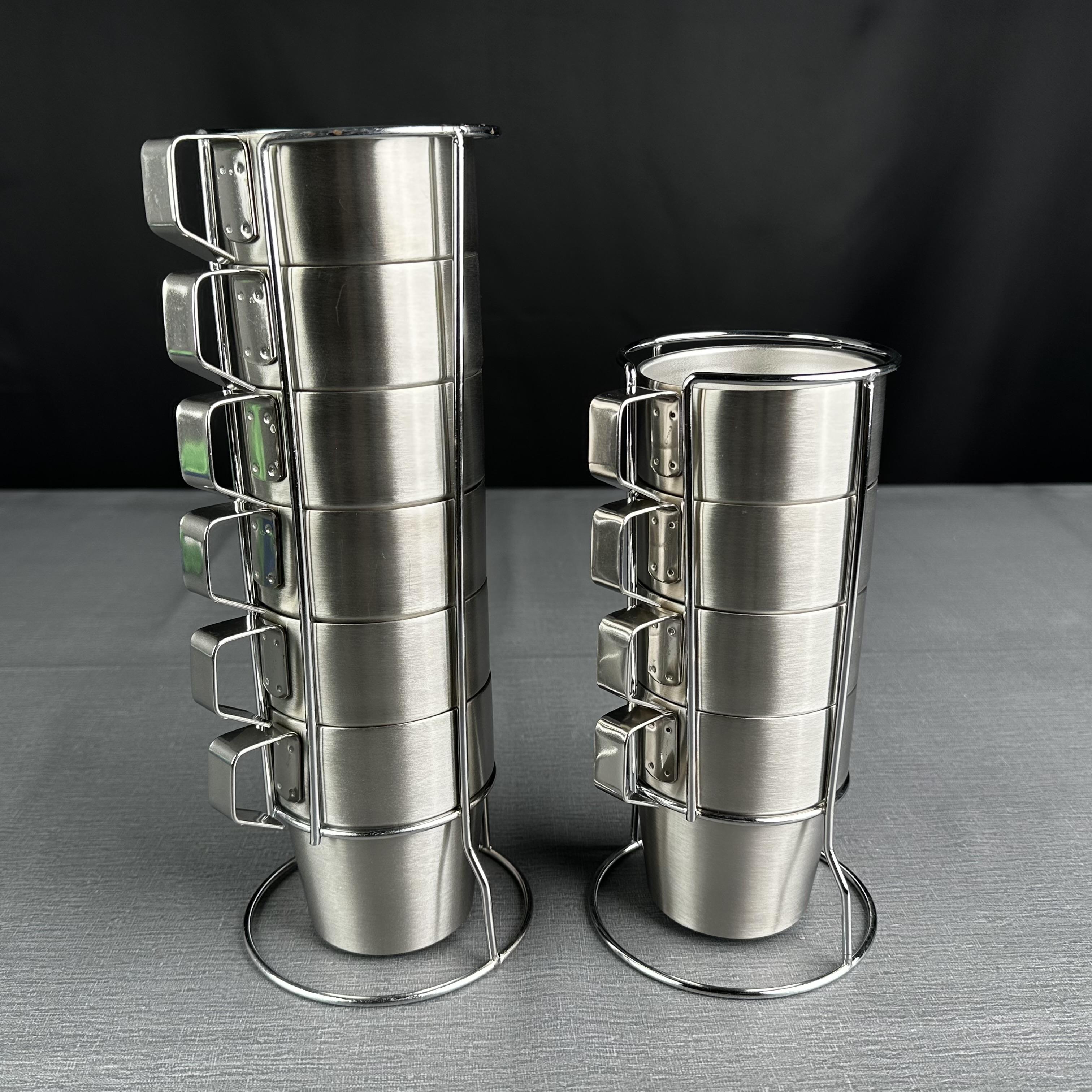 Wildmeet TrailCup 304 Stainless Steel Camping Cup Set