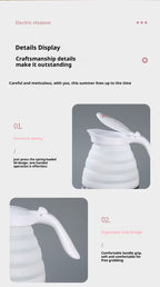 TrailFold 600ml Folding Electric Kettle