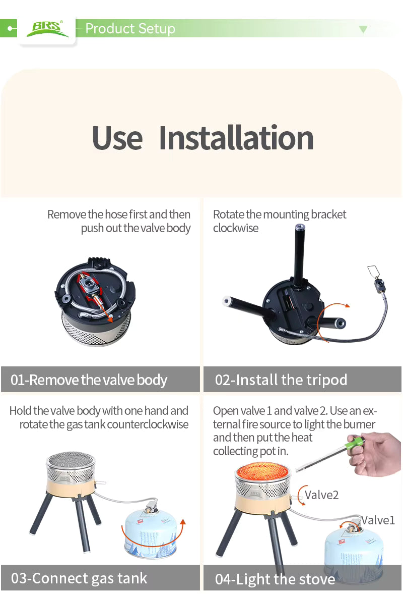 Wildmeet TrailFire TS19 Integrated Camping Stove System