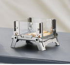 EmberFold Mini Stainless Steel Folding Fire Pit