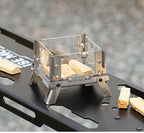 EmberFold Mini Stainless Steel Folding Fire Pit