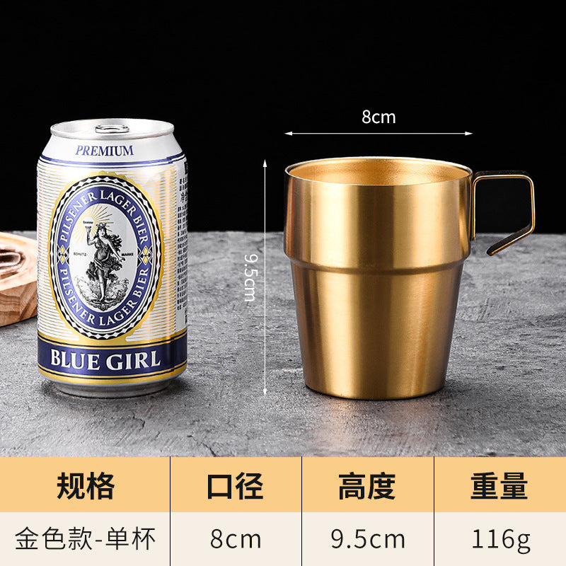 Wildmeet TrailCup 304 Stainless Steel Camping Cup Set