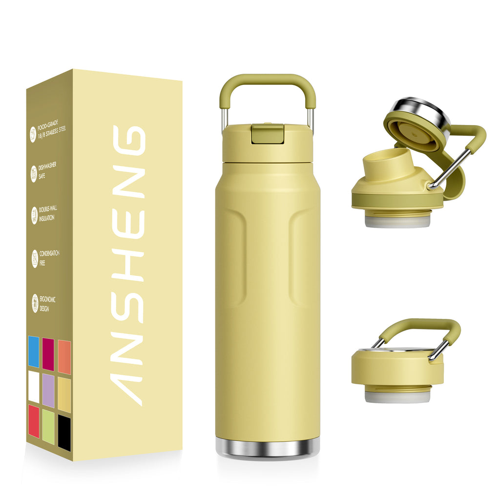 Wildmeet TrailFlow Vacuum Insulated Bottle – 304 Stainless Steel Outdoor Travel Flask