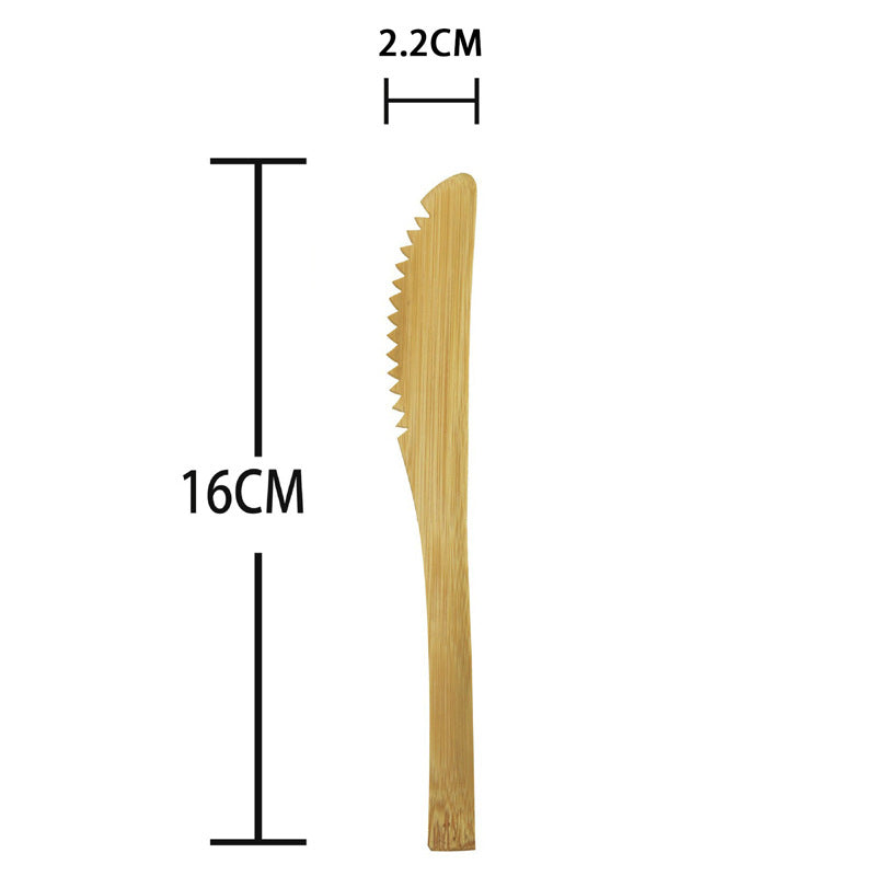 Wildmeet Bamboo Camp Utensil Set – Lightweight Portable Spoon Fork Knife for Outdoor Dining