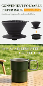 Portable Coffee Brewing Set